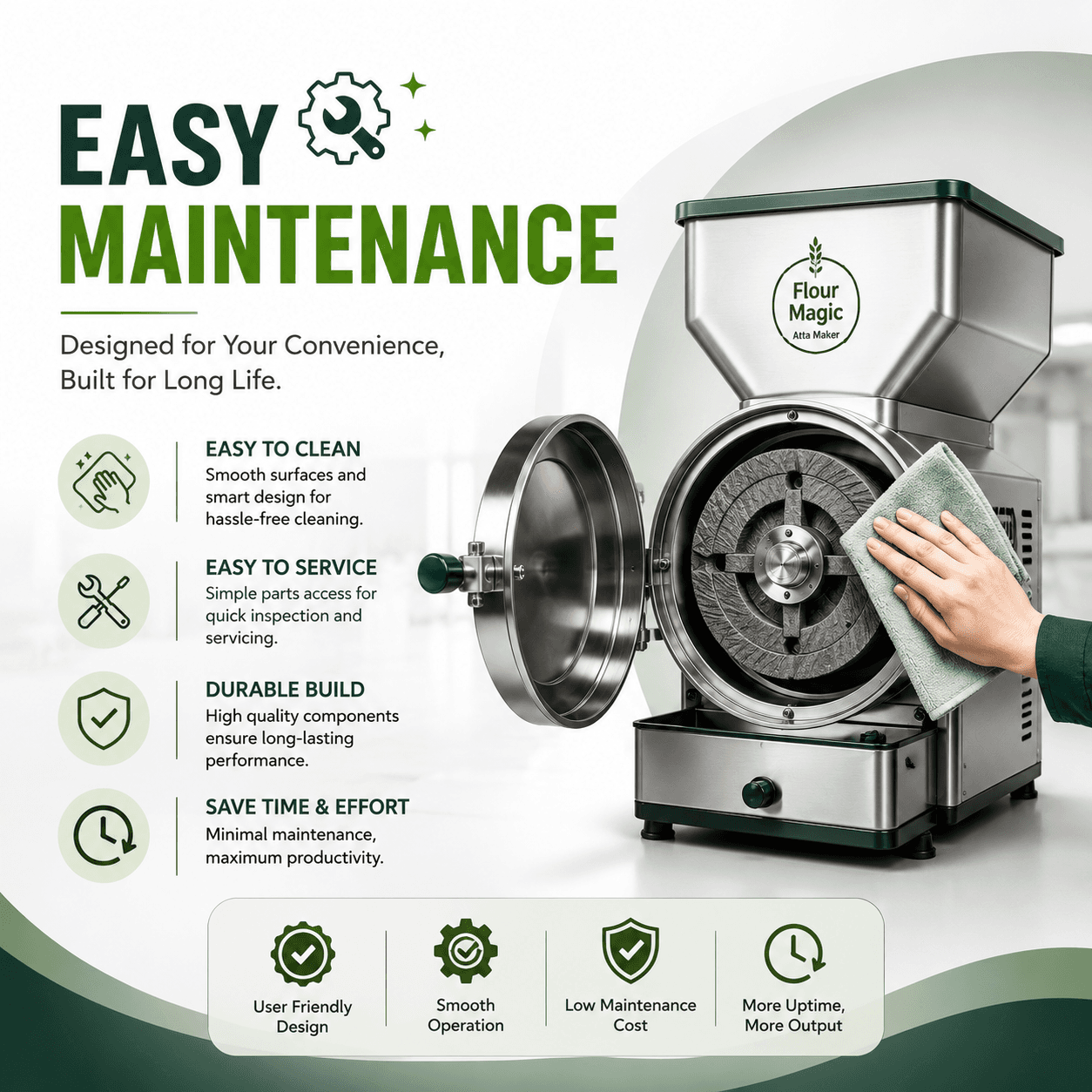 Easy Maintenance
