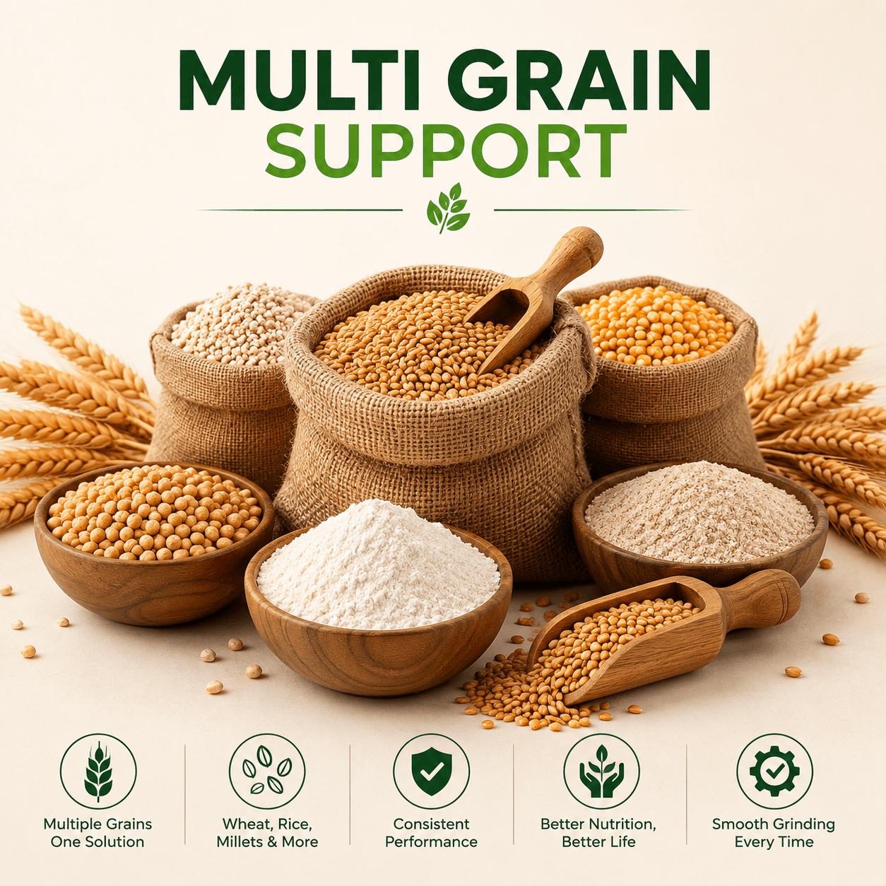 Multi Grain Support